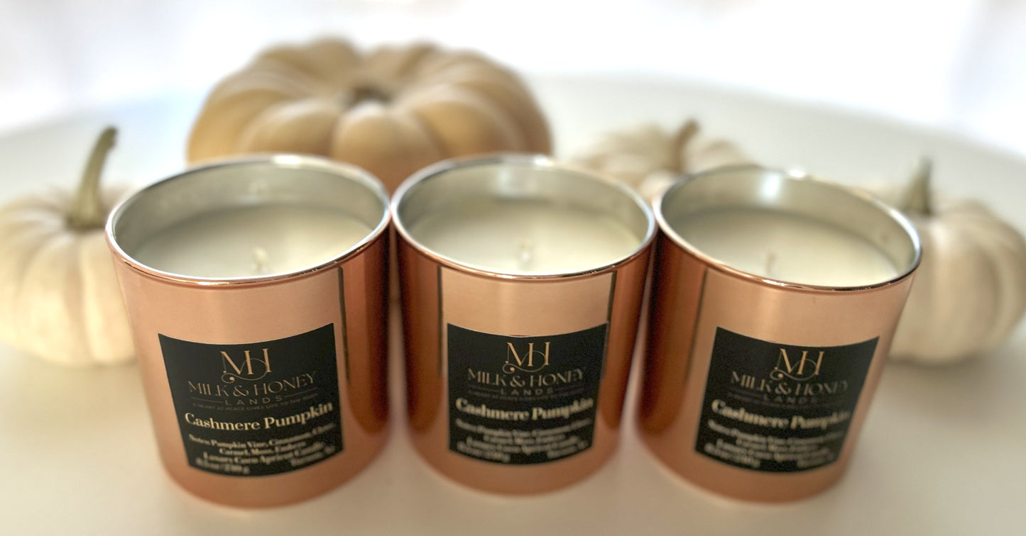 Cashmere Pumpkin Luxury 8.5 oz Candle