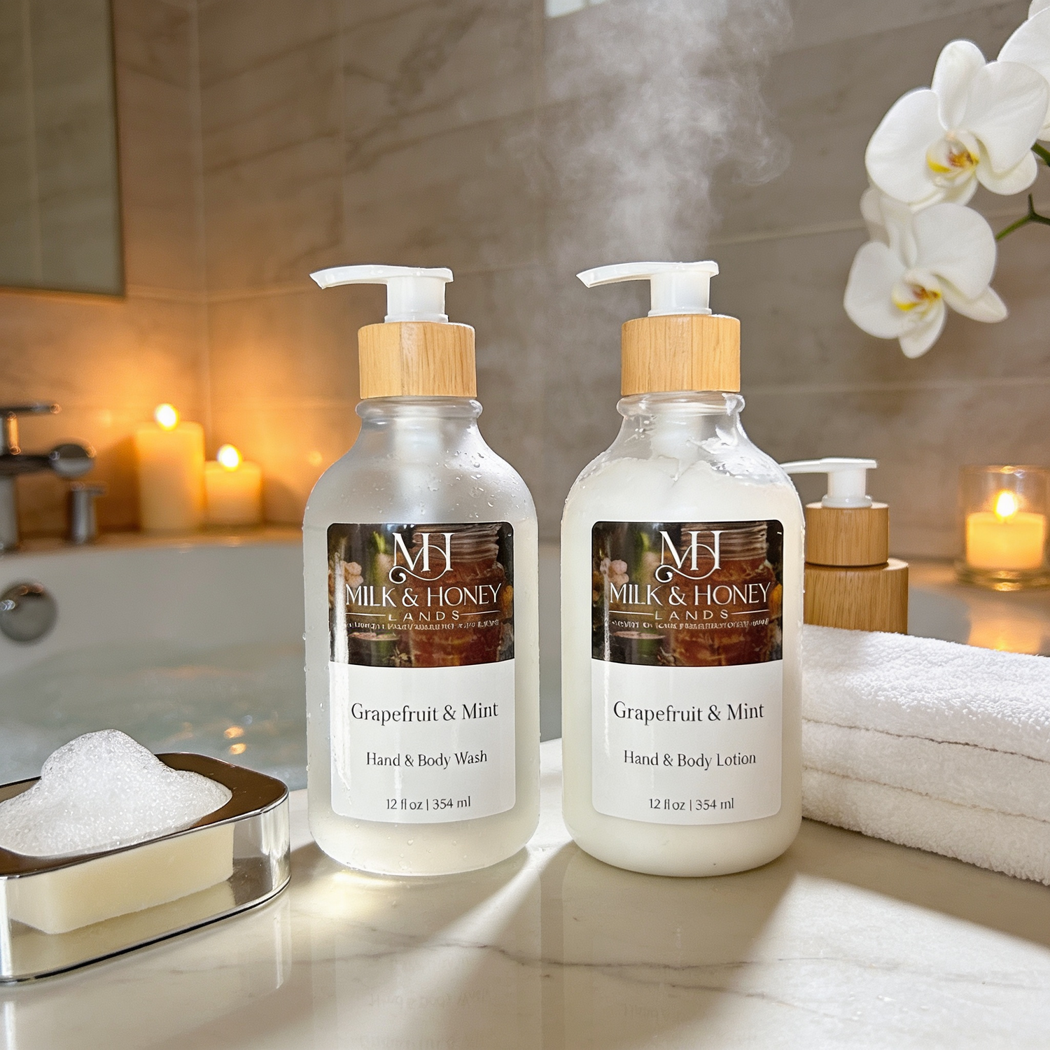 Serenity Body & Bath Products | Luxury Spa Skincare Collection