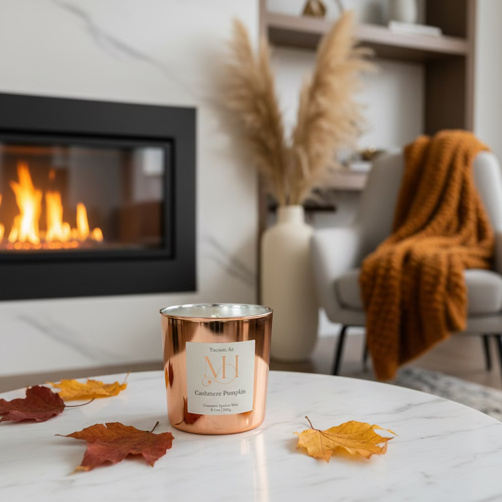 Cashmere Pumpkin Luxury 8.5 oz Candle