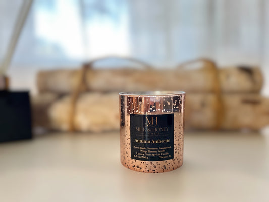 Autumn Ambrette Luxury Candle