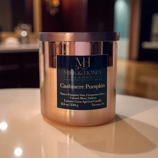 Cashmere Pumpkin Luxury 8.5 oz Candle