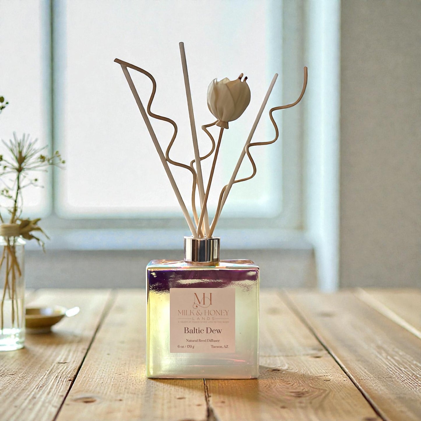 Baltic Dew All-Natural Reed Diffuser | Invigorating Aromatherapy