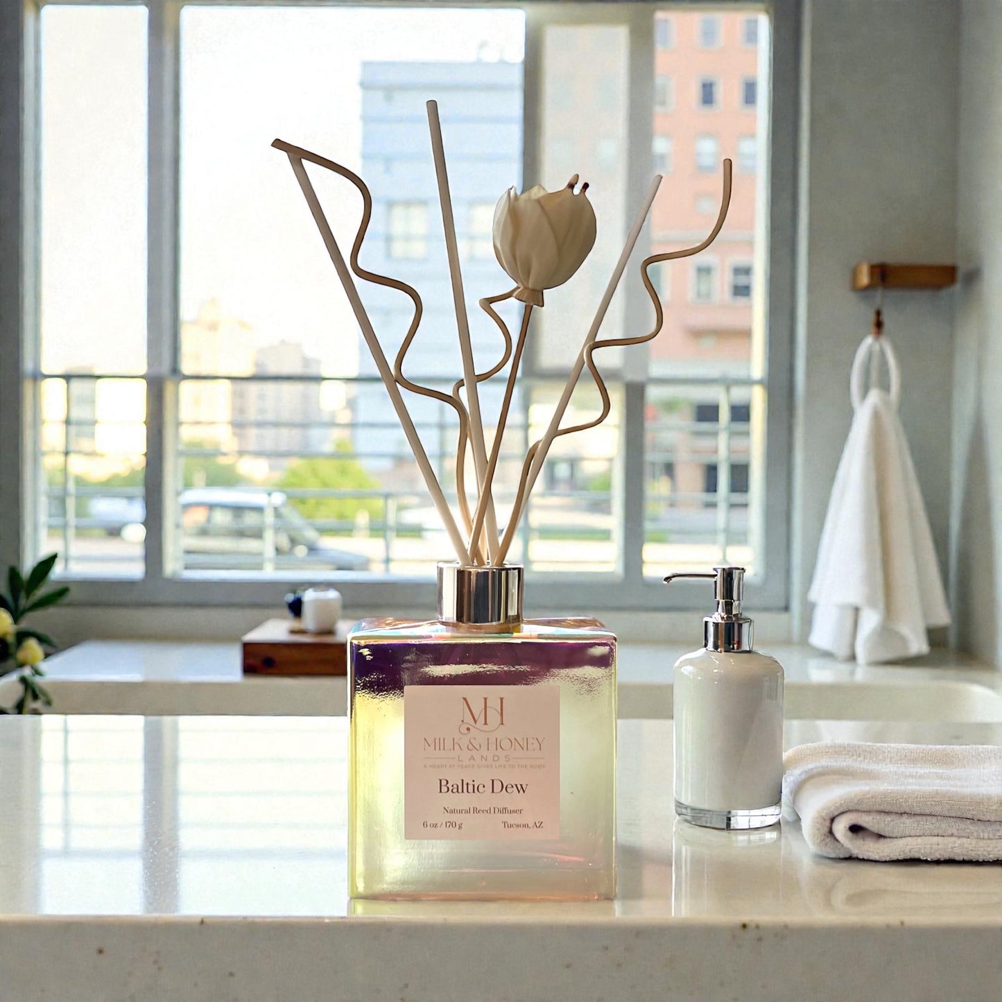 Baltic Dew All-Natural Reed Diffuser | Invigorating Aromatherapy