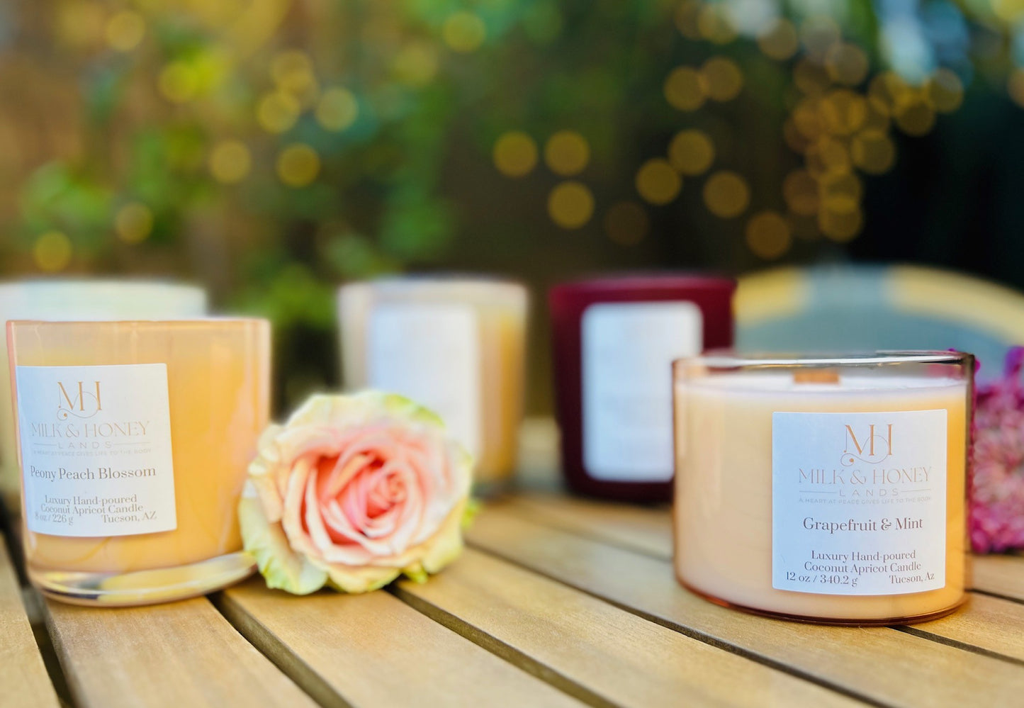 Best Sellers Candle Trio | Lavender Lemon, Peony Peach & Grapefruit Mint