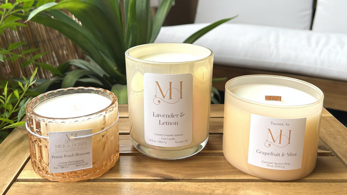 Petal & Citrus Trio | Revitalizing Aromatherapy Gift Box Set