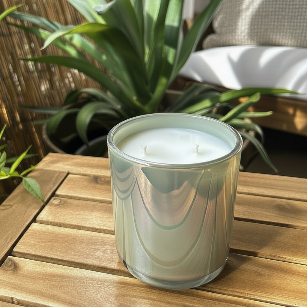 Jasmine & Lemongrass | Restorative Aromatherapy | 13.5 oz Double-Wick Candle