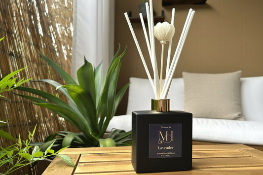 Lavender All-Natural Reed Diffuser | Calming Aromatherapy