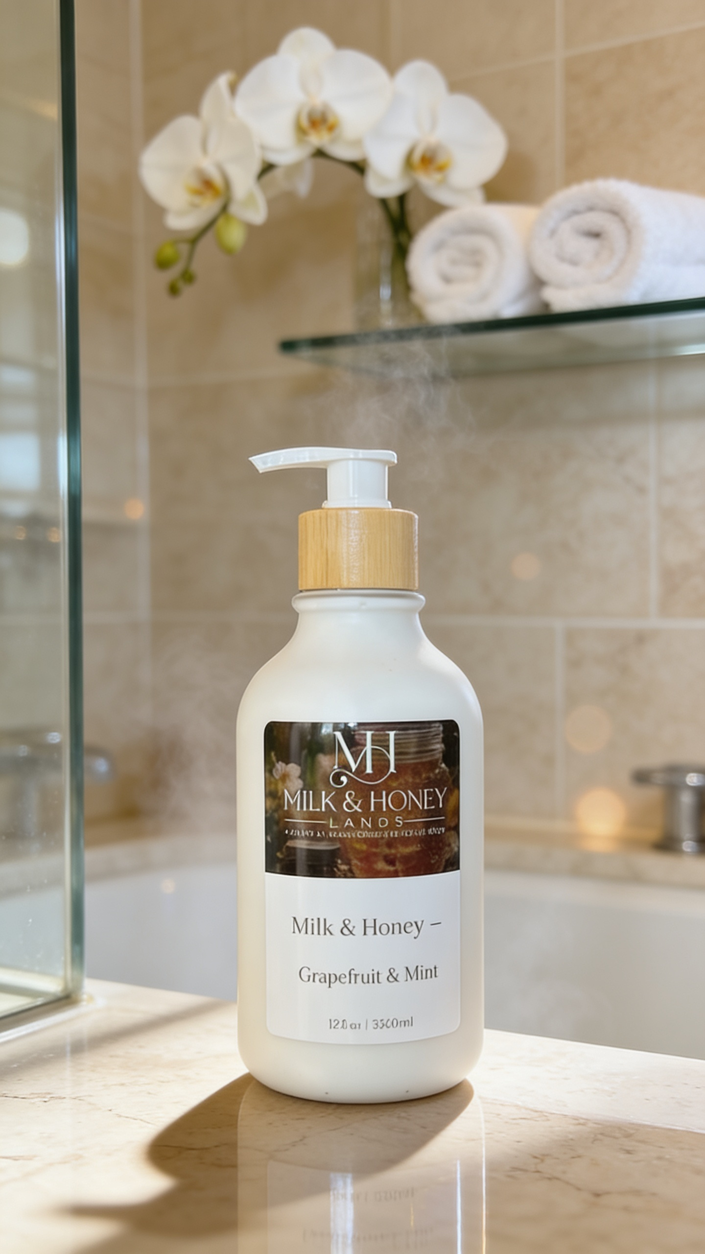 Grapefruit Mint Hand Body Massage Lotion | Premium Skincare