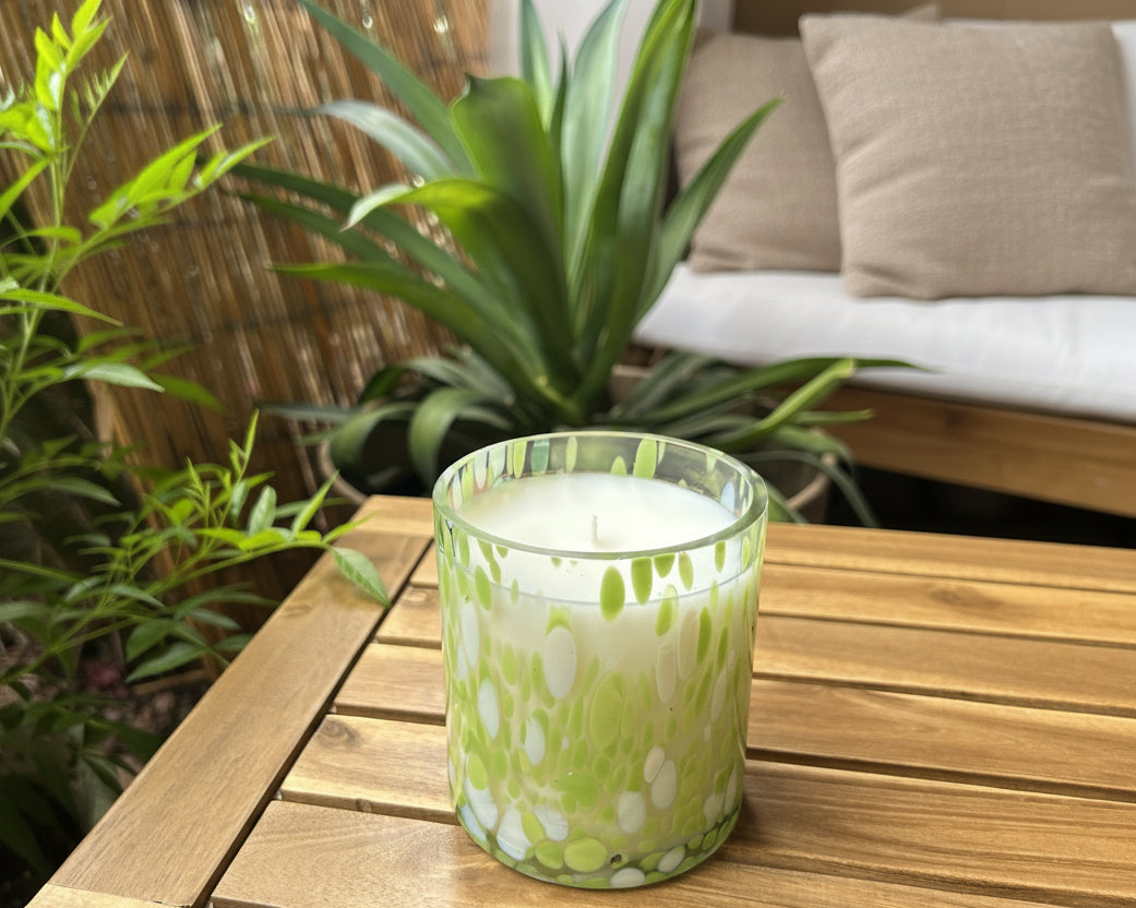 Jasmine & Mint | Refreshing Aromatherapy | 12 oz Cotton Wick Candle