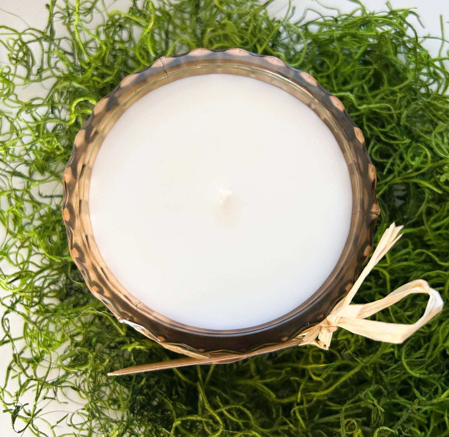 Cashmere Plum Luxury Candle in Gorgeous Glass Vessel