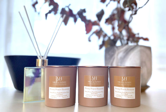 Peony Peach Blossom Luxury 7.5 oz Candle