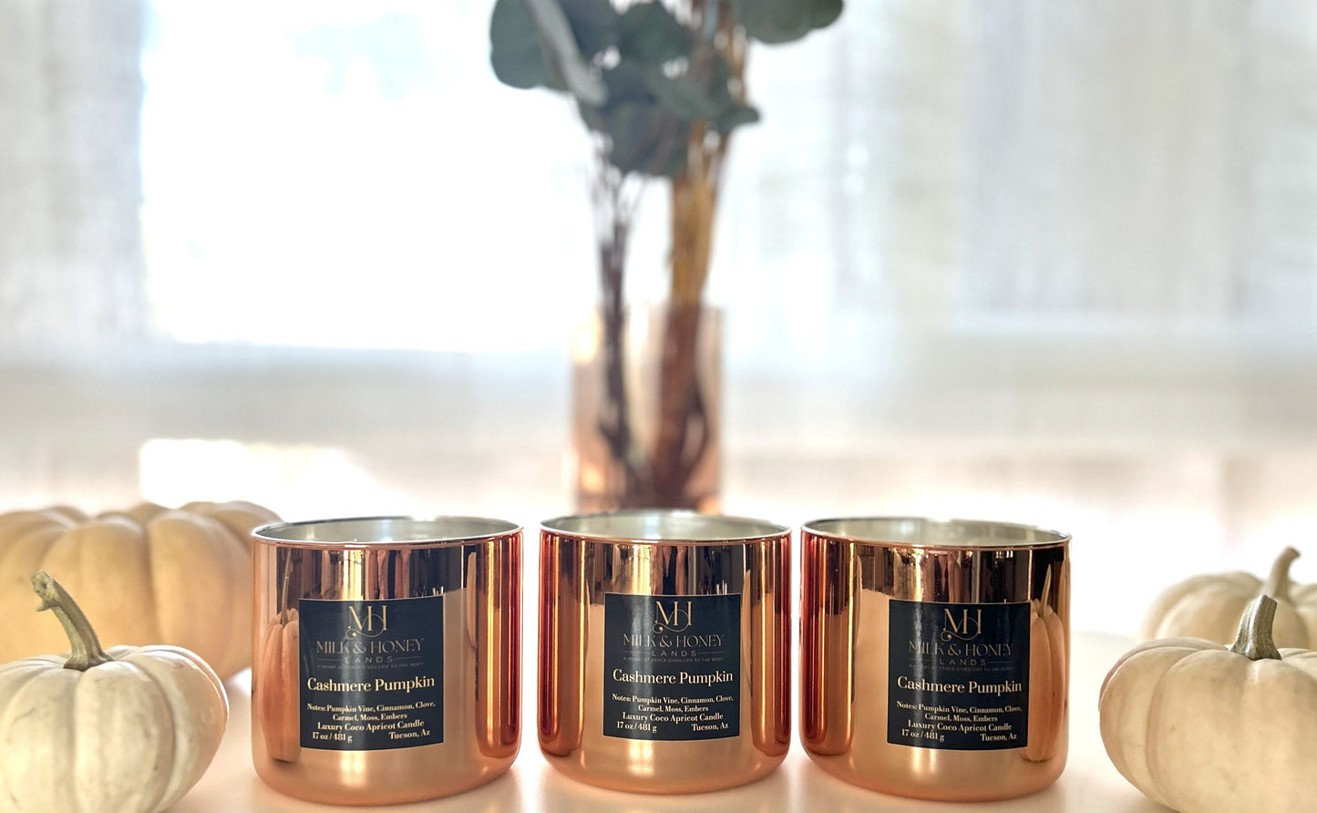 Cashmere Pumpkin Luxury Multi-wick Candle