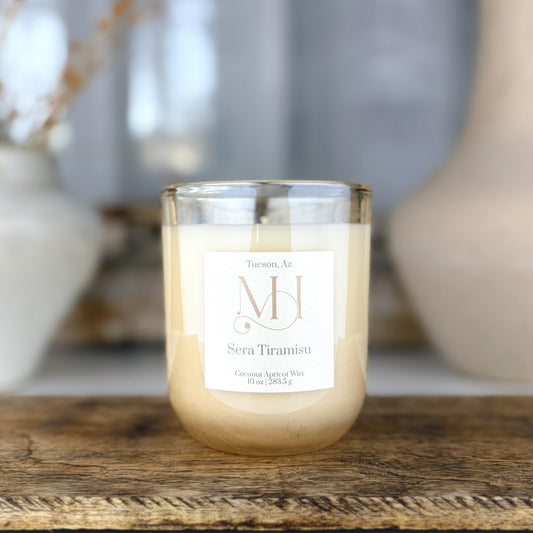 Sera Tiramisu | 10oz | Coconut Apricot Wax