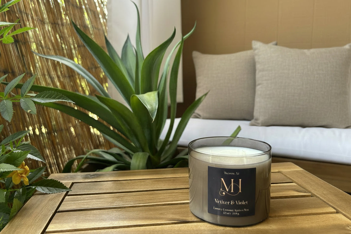 Vetiver & Violet | Calming Aromatherapy